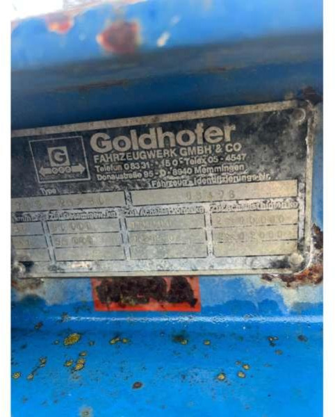 Goldhofer TUE 3-24 80 3 ESSIEUX - Low loader semi-trailer: picture 4 Goldhofer TUE 3-24 80 3 ESSIEUX - Low loader semi-trailer: picture 4