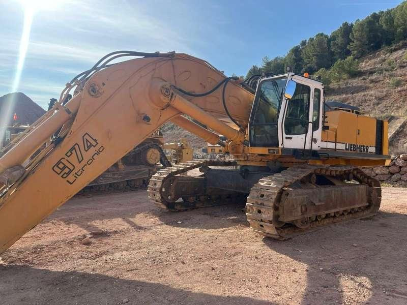 Liebherr R974B Litronic - Crawler excavator: picture 1 Liebherr R974B Litronic - Crawler excavator: picture 1