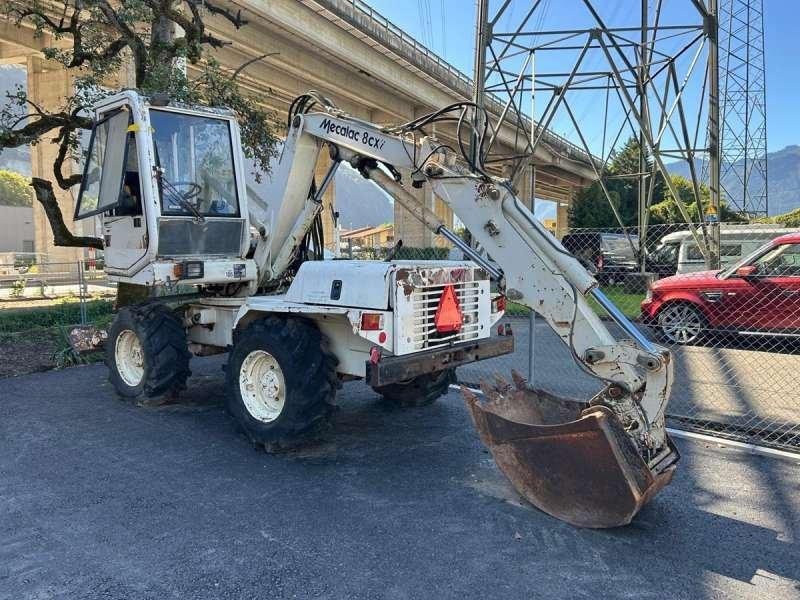 Mecalac Pelle sur Pneus 8CXI - Wheel excavator: picture 3 Mecalac Pelle sur Pneus 8CXI - Wheel excavator: picture 3