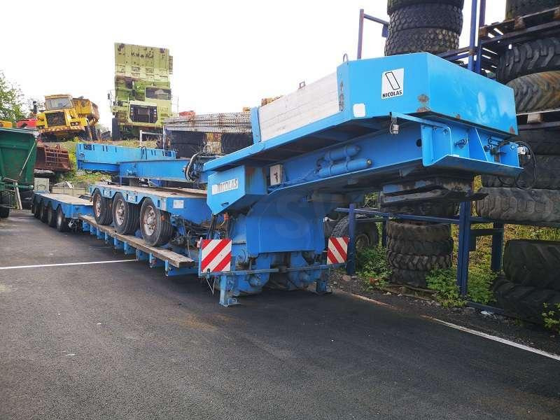 Nicolas 4+3 ESSIEUX - Low loader semi-trailer: picture 5 Nicolas 4+3 ESSIEUX - Low loader semi-trailer: picture 5