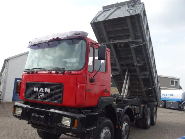 MAN 35-403 meiller kipper 8x6 - Tipper: picture 2 MAN 35-403 meiller kipper 8x6 - Tipper: picture 2
