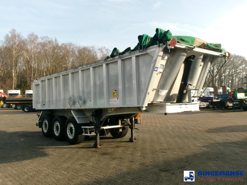 Benalu Tipper trailer alu 22 m3 + tarpaulin - Tipper semi-trailer: picture 2 Benalu Tipper trailer alu 22 m3 + tarpaulin - Tipper semi-trailer: picture 2
