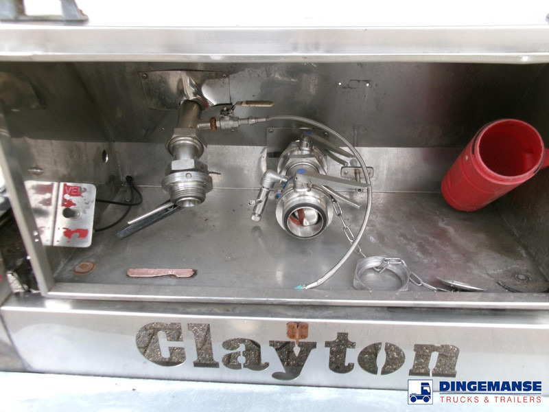 Tank semi-trailer Clayton Food tank inox 30 m3 / 1 comp: picture 9