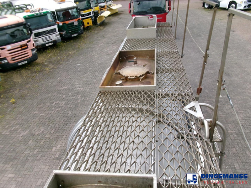 Tank semi-trailer Crane Fruehauf Chemical tank inox 22.5 m3 / 1 comp: picture 12
