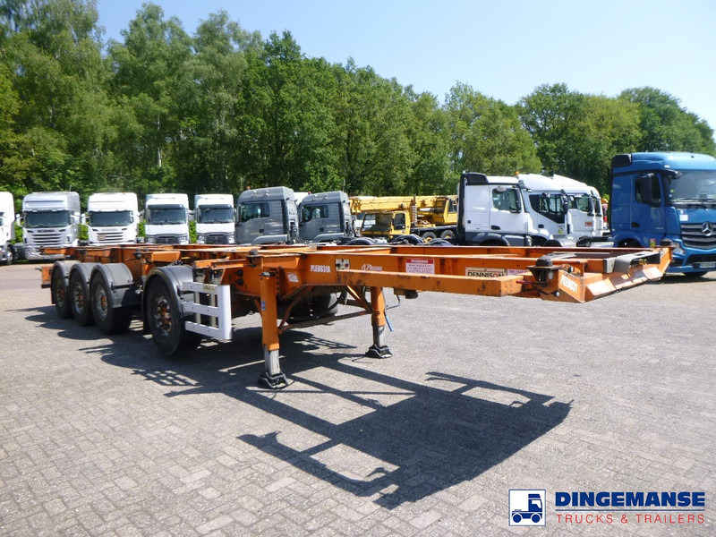 Dennison 4-axle container combi trailer (3 + 1 axles) 20-30-40-45 ft - Container transporter/ Swap body truck: picture 2 Dennison 4-axle container combi trailer (3 + 1 axles) 20-30-40-45 ft - Container transporter/ Swap body truck: picture 2