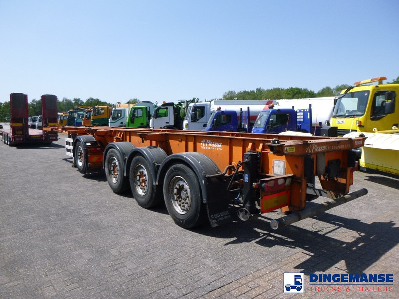 Dennison 4-axle container combi trailer (3 + 1 axles) 20-30-40-45 ft - Container transporter/ Swap body truck: picture 3 Dennison 4-axle container combi trailer (3 + 1 axles) 20-30-40-45 ft - Container transporter/ Swap body truck: picture 3