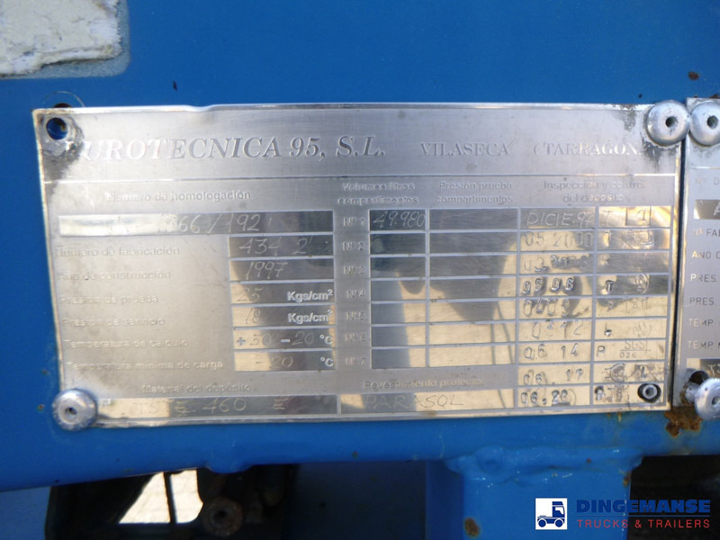 Tank semi-trailer EU Gas tank steel LPG 49.9 m3 / 1comp: picture 13