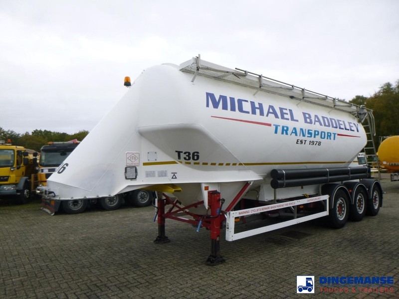Feldbinder Powder tank alu 40 m3 / 1 comp - Tank semi-trailer: picture 1 Feldbinder Powder tank alu 40 m3 / 1 comp - Tank semi-trailer: picture 1