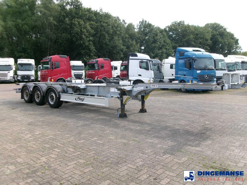 Fliegl 3-axle container trailer 45 ft - Container transporter/ Swap body semi-trailer: picture 2 Fliegl 3-axle container trailer 45 ft - Container transporter/ Swap body semi-trailer: picture 2