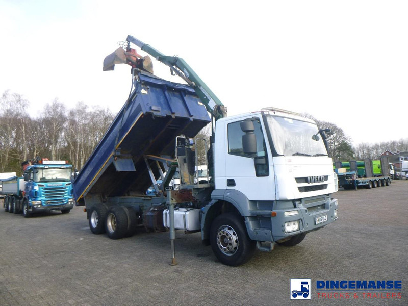 Iveco AD260T33 6X4 RHD tipper + HMF crane - Crane truck: picture 2 Iveco AD260T33 6X4 RHD tipper + HMF crane - Crane truck: picture 2