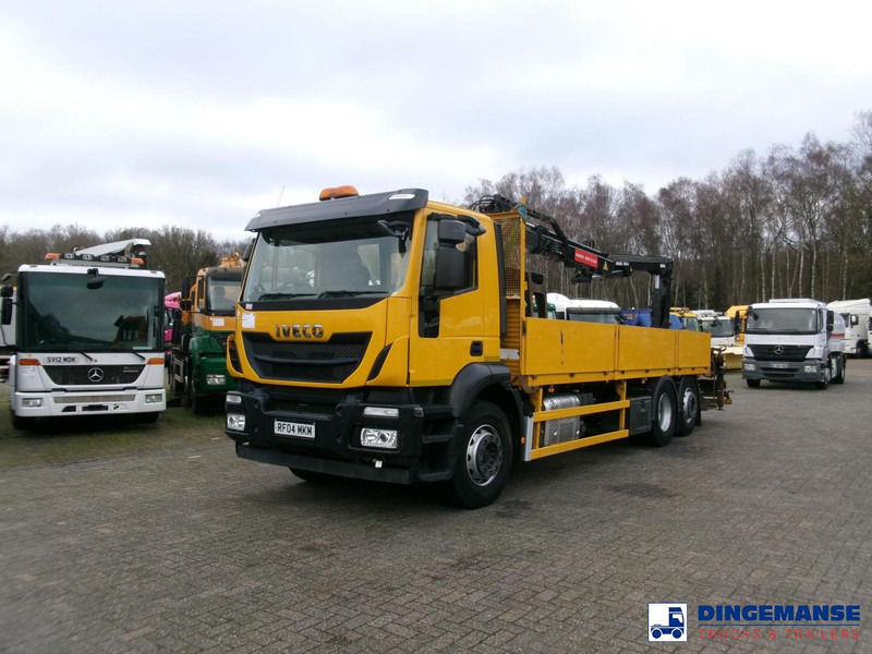 Iveco Stralis 310 6x2 Euro 6 + Atlas 129.3V A11 crane - Crane truck: picture 5 Iveco Stralis 310 6x2 Euro 6 + Atlas 129.3V A11 crane - Crane truck: picture 5