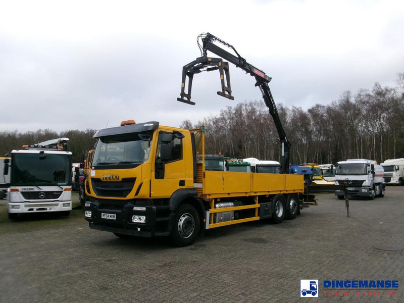Iveco Stralis 310 6x2 Euro 6 + Atlas 129.3V A11 crane - Crane truck: picture 1 Iveco Stralis 310 6x2 Euro 6 + Atlas 129.3V A11 crane - Crane truck: picture 1