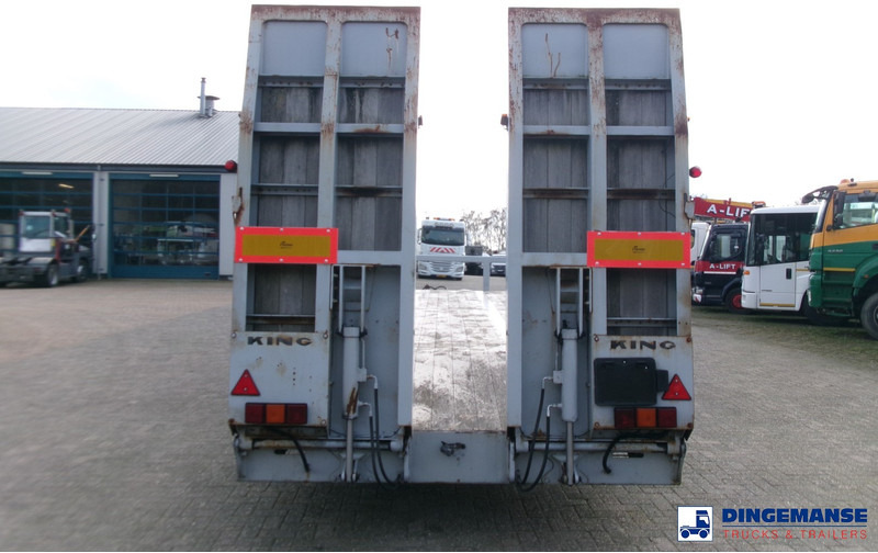 KING 2-axle platform drawbar trailer 14t + ramps - Dropside/ Flatbed trailer: picture 5 KING 2-axle platform drawbar trailer 14t + ramps - Dropside/ Flatbed trailer: picture 5