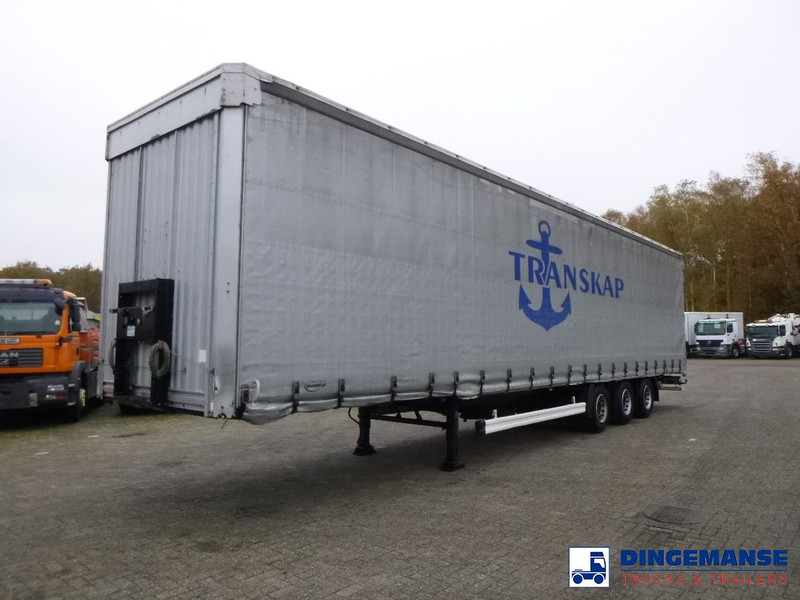Kässbohrer Curtain side Mega trailer 98.5 m3 - Curtainsider semi-trailer: picture 1 Kässbohrer Curtain side Mega trailer 98.5 m3 - Curtainsider semi-trailer: picture 1