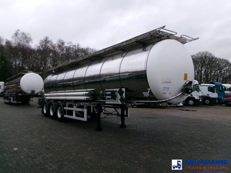 LAG Chemical tank inox L4BH 30 m3 / 1 comp + pump - Tank semi-trailer: picture 2 LAG Chemical tank inox L4BH 30 m3 / 1 comp + pump - Tank semi-trailer: picture 2