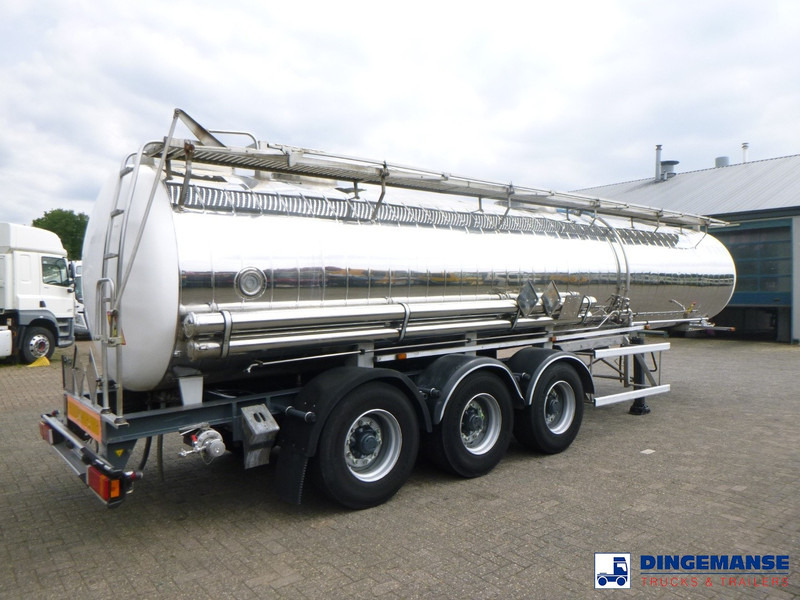 MAISONNEUVE Chemical ACID tank inox 26.1 m3 / 1 comp - Tank semi-trailer: picture 4 MAISONNEUVE Chemical ACID tank inox 26.1 m3 / 1 comp - Tank semi-trailer: picture 4