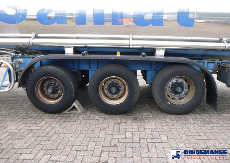 Tank semi-trailer MAISONNEUVE Chemical tank inox 26 m3 / 1 comp: picture 6 Tank semi-trailer MAISONNEUVE Chemical tank inox 26 m3 / 1 comp: picture 6