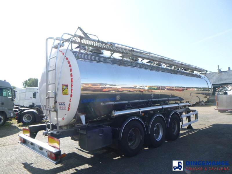 MAISONNEUVE Food tank inox 32 m3 / 5 comp - Tank semi-trailer: picture 4 MAISONNEUVE Food tank inox 32 m3 / 5 comp - Tank semi-trailer: picture 4