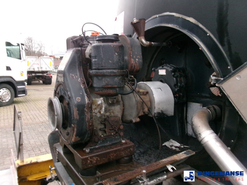 Tank semi-trailer Magyar Bitumen / heavy oil tank inox 30.5 m3 / 1 comp + pump / ADR 03-01-2024: picture 15