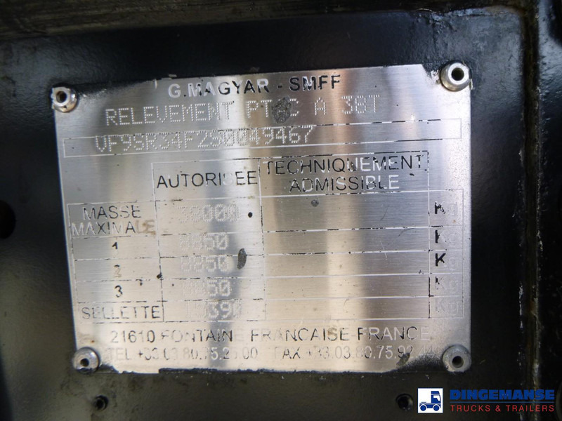 Tank semi-trailer Magyar Bitumen tank inox L1.5BN 32 m3 / 1 comp + ADR: picture 13 Tank semi-trailer Magyar Bitumen tank inox L1.5BN 32 m3 / 1 comp + ADR: picture 13