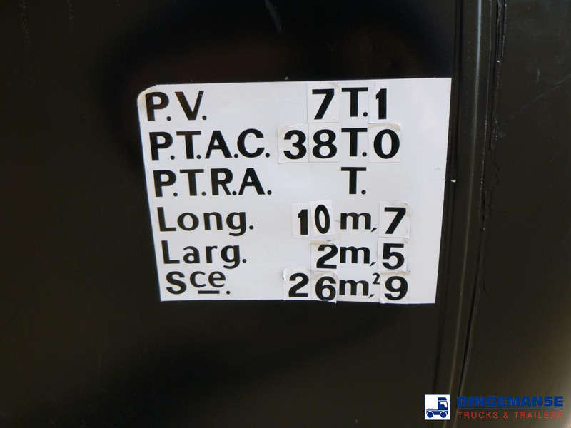 Tank semi-trailer Magyar Bitumen tank inox L1.5BN 32 m3 / 1 comp + ADR: picture 11 Tank semi-trailer Magyar Bitumen tank inox L1.5BN 32 m3 / 1 comp + ADR: picture 11