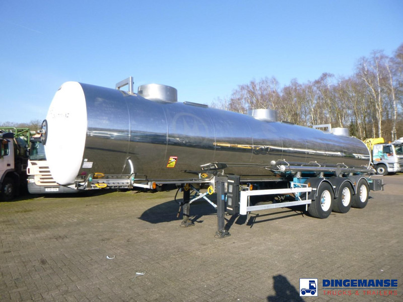 Magyar Chemical tank inox 22.3 m3 / 1 comp - Tank semi-trailer: picture 1 Magyar Chemical tank inox 22.3 m3 / 1 comp - Tank semi-trailer: picture 1