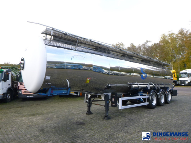Magyar Chemical tank inox L4BH 32.8 m3 / 1 comp - Tank semi-trailer: picture 1 Magyar Chemical tank inox L4BH 32.8 m3 / 1 comp - Tank semi-trailer: picture 1