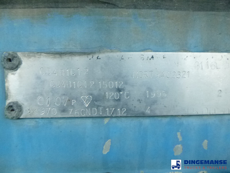Magyar Chemical tank inox L4BH 32.9 m3 / 1 comp on lease Magyar Chemical tank inox L4BH 32.9 m3 / 1 comp: picture 15