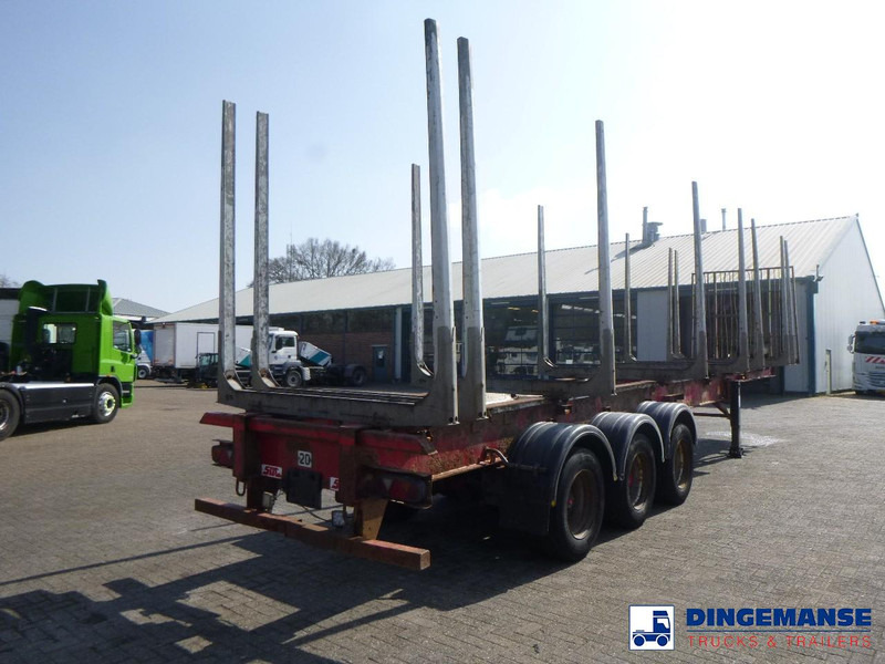 SDC Log trailer 39 t - Dropside/ Flatbed semi-trailer: picture 4 SDC Log trailer 39 t - Dropside/ Flatbed semi-trailer: picture 4