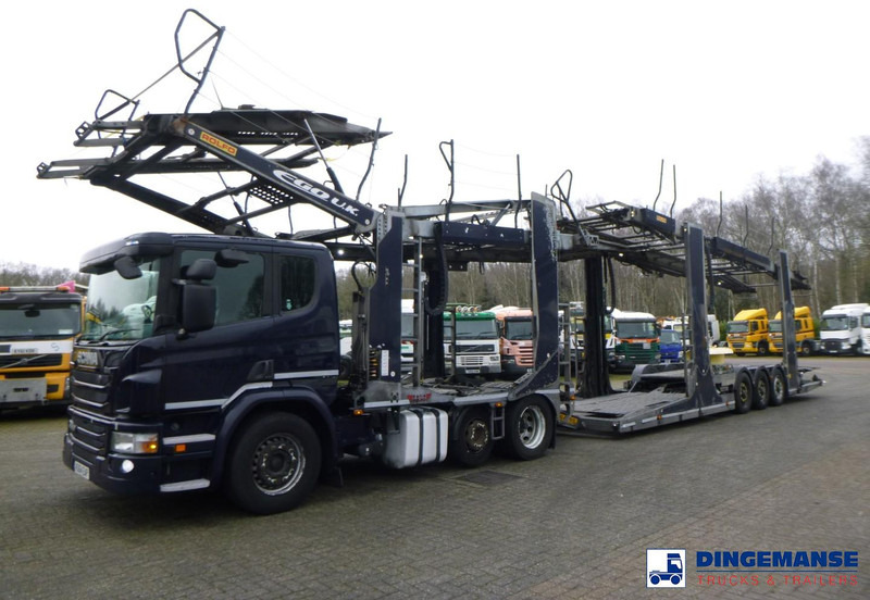 Scania P 410 6x2 RHD Rolfo car transporter - Autotransporter truck: picture 1 Scania P 410 6x2 RHD Rolfo car transporter - Autotransporter truck: picture 1