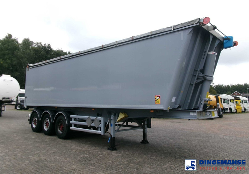 Stas Tipper trailer alu 49 m3 + tarpaulin + ADR - Tipper semi-trailer: picture 2 Stas Tipper trailer alu 49 m3 + tarpaulin + ADR - Tipper semi-trailer: picture 2