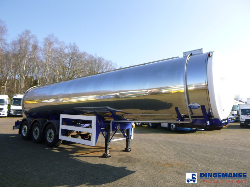 TCL Food tank inox 30 m3 / 1 comp + pump - Tank semi-trailer: picture 2 TCL Food tank inox 30 m3 / 1 comp + pump - Tank semi-trailer: picture 2