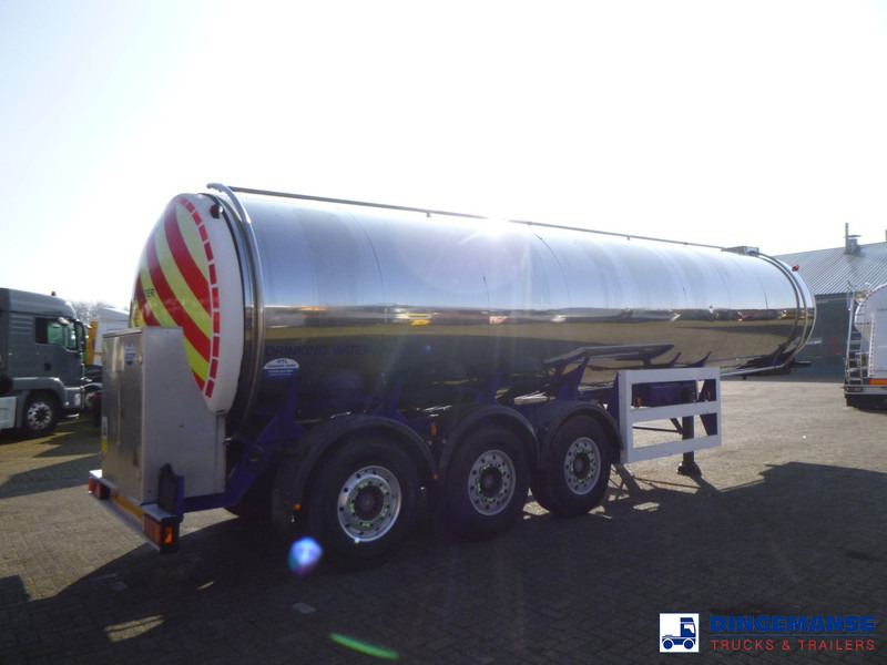 TCL Food tank inox 30 m3 / 1 comp + pump - Tank semi-trailer: picture 4 TCL Food tank inox 30 m3 / 1 comp + pump - Tank semi-trailer: picture 4