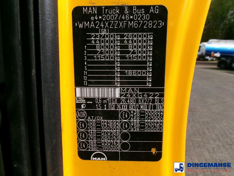Tractor unit MAN TGX 26.480 6X2 RHD: picture 20