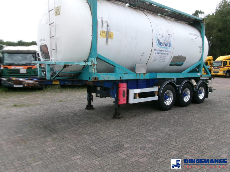 Van Hool 3-axle container trailer + ADR - Tank semi-trailer: picture 1 Van Hool 3-axle container trailer + ADR - Tank semi-trailer: picture 1