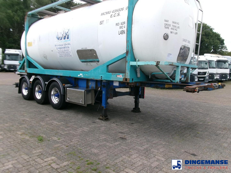 Van Hool 3-axle container trailer + ADR - Tank semi-trailer: picture 2 Van Hool 3-axle container trailer + ADR - Tank semi-trailer: picture 2