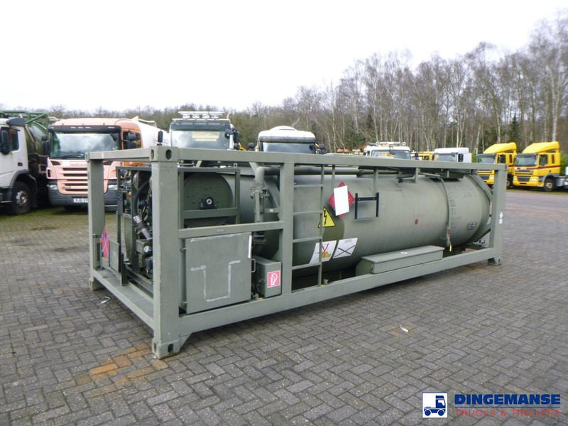 WEW (Westerwälder Eisenwerk) Fuel (kerosene, diesel) tank container 20 ft. inox 10 m3 / 1 comp + pump - Storage tank: picture 1 WEW (Westerwälder Eisenwerk) Fuel (kerosene, diesel) tank container 20 ft. inox 10 m3 / 1 comp + pump - Storage tank: picture 1