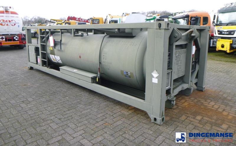 WEW (Westerwälder Eisenwerk) Fuel (kerosene, diesel) tank container 20 ft. inox 10 m3 / 1 comp + pump - Storage tank: picture 4 WEW (Westerwälder Eisenwerk) Fuel (kerosene, diesel) tank container 20 ft. inox 10 m3 / 1 comp + pump - Storage tank: picture 4