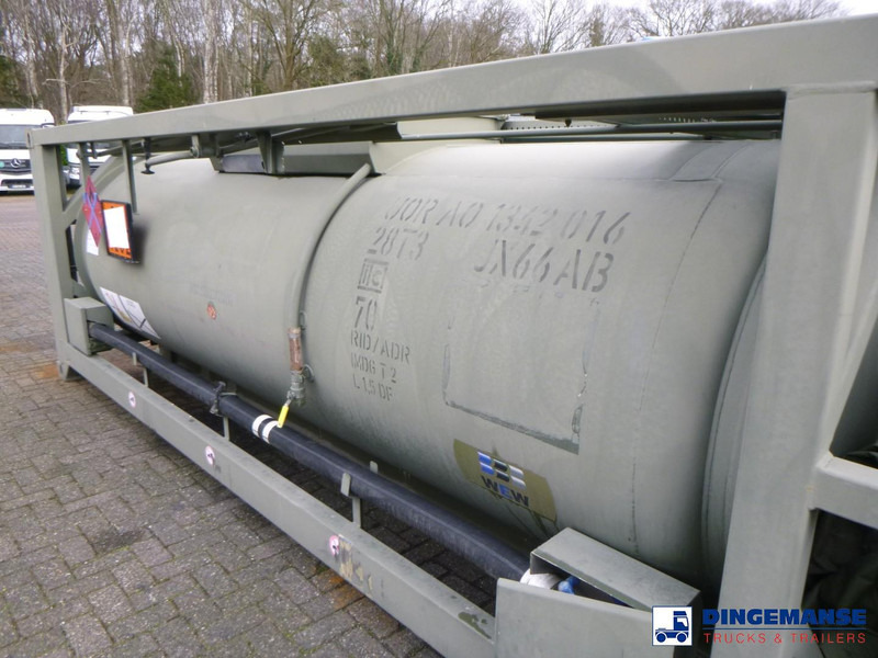 WEW (Westerwälder Eisenwerk) Fuel (kerosene, diesel) tank container 20 ft. inox 10 m3 / 1 comp + pump - Storage tank: picture 5 WEW (Westerwälder Eisenwerk) Fuel (kerosene, diesel) tank container 20 ft. inox 10 m3 / 1 comp + pump - Storage tank: picture 5