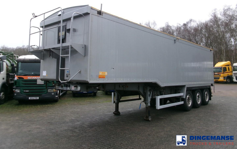 WILCOX Tipper trailer alu 52 m3 + tarpaulin - Tipper semi-trailer: picture 1 WILCOX Tipper trailer alu 52 m3 + tarpaulin - Tipper semi-trailer: picture 1