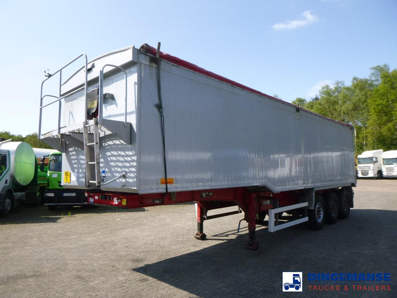 WILCOX Tipper trailer alu 55 m3 + tarpaulin - Tipper semi-trailer: picture 1 WILCOX Tipper trailer alu 55 m3 + tarpaulin - Tipper semi-trailer: picture 1