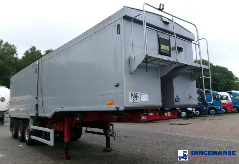 WILCOX Tipper trailer alu 55 m3 + tarpaulin - Tipper semi-trailer: picture 2 WILCOX Tipper trailer alu 55 m3 + tarpaulin - Tipper semi-trailer: picture 2