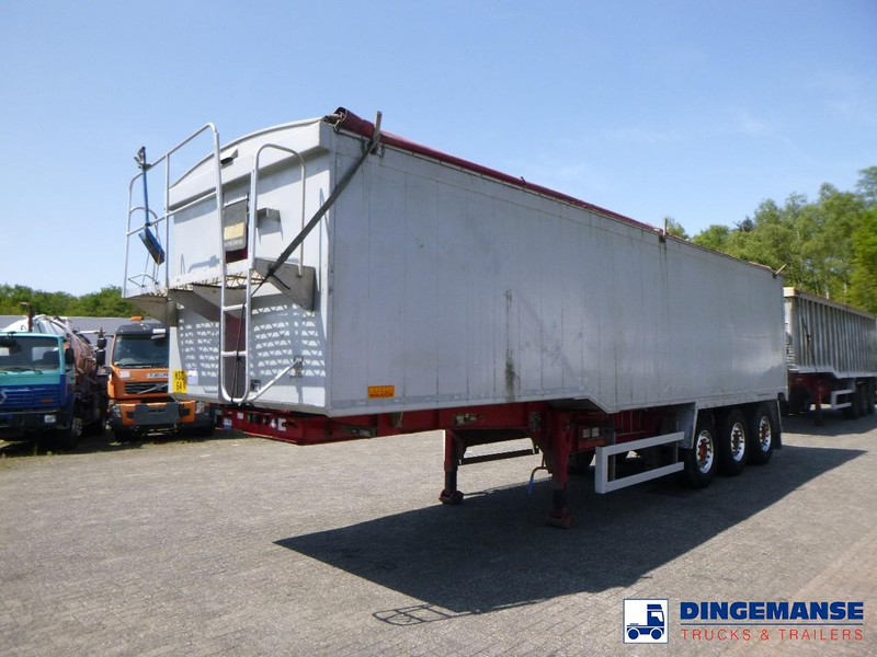 WILCOX Tipper trailer alu 55 m3 + tarpaulin - Tipper semi-trailer: picture 1 WILCOX Tipper trailer alu 55 m3 + tarpaulin - Tipper semi-trailer: picture 1