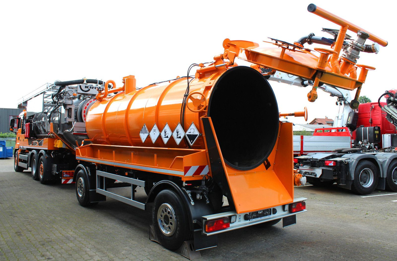 Kutschke / Kroll 10m³ Saug u.Druck ADR INOX - Tank trailer: picture 2 Kutschke / Kroll 10m³ Saug u.Druck ADR INOX - Tank trailer: picture 2