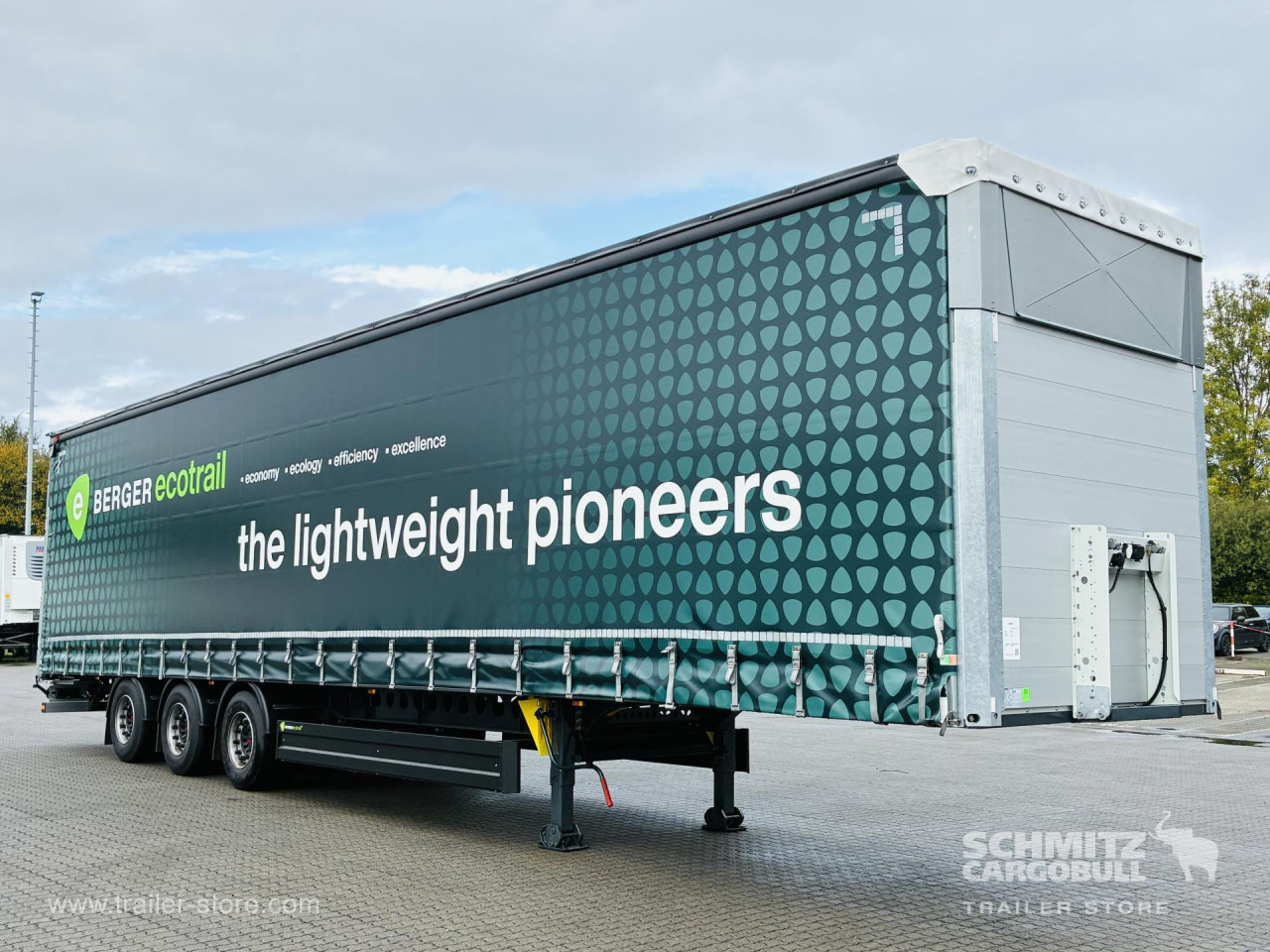 BERGER Auflieger Curtainsider Mega - Curtainsider semi-trailer: picture 1 BERGER Auflieger Curtainsider Mega - Curtainsider semi-trailer: picture 1