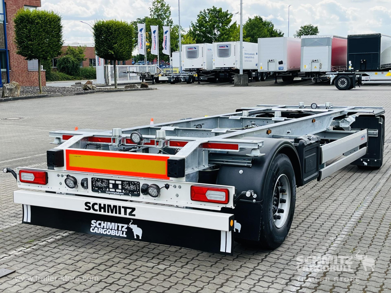SCHMITZ Anhänger Wechselfahrgestell Maxiausführung - Container transporter/ Swap body trailer: picture 1 SCHMITZ Anhänger Wechselfahrgestell Maxiausführung - Container transporter/ Swap body trailer: picture 1