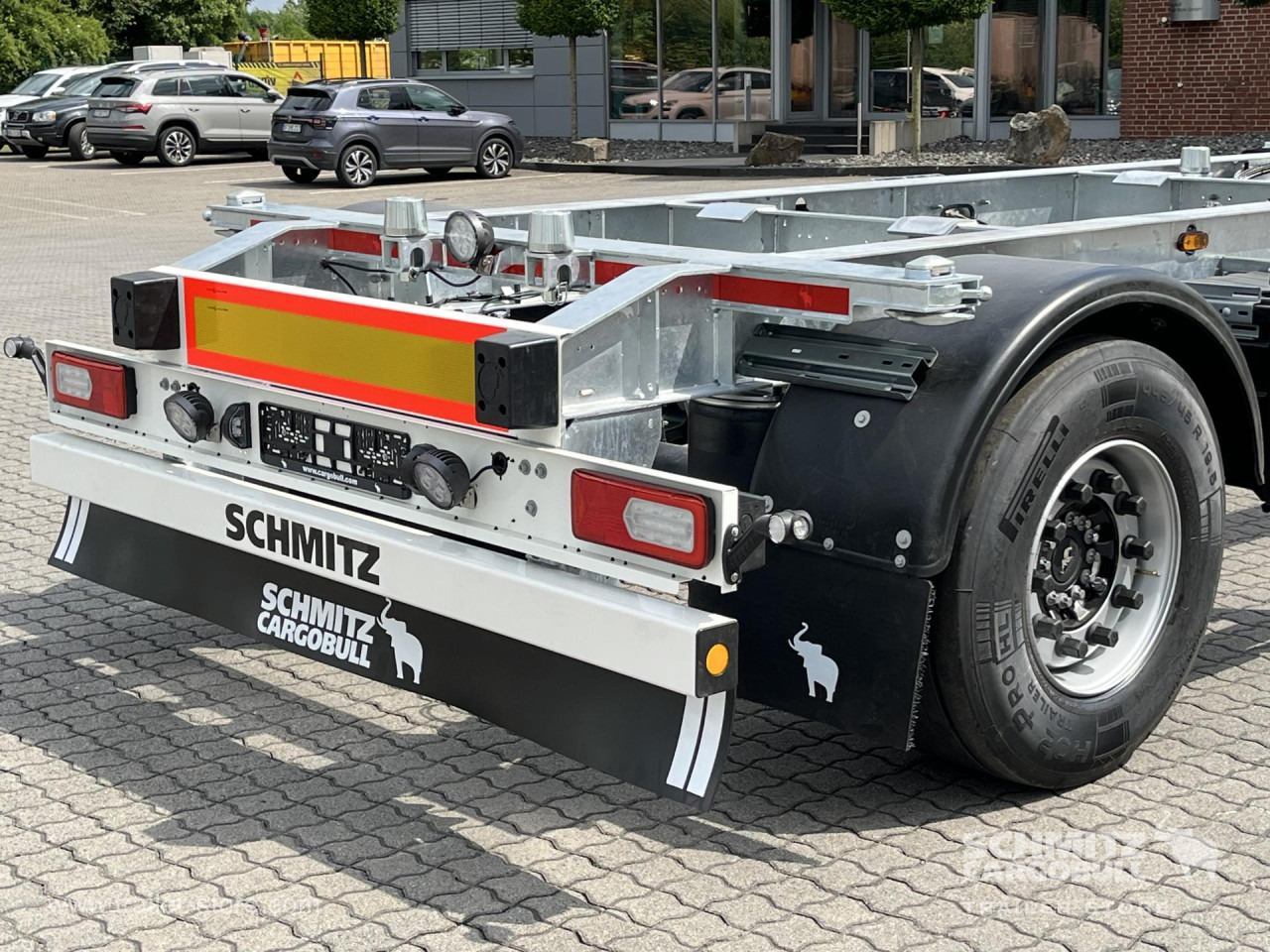 SCHMITZ Anhänger Wechselfahrgestell Maxiausführung - Container transporter/ Swap body trailer: picture 2 SCHMITZ Anhänger Wechselfahrgestell Maxiausführung - Container transporter/ Swap body trailer: picture 2