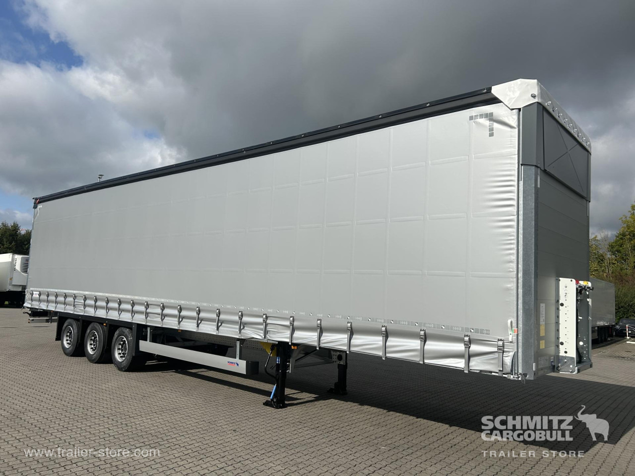 SCHMITZ Auflieger Curtainsider Mega - Curtainsider semi-trailer: picture 1 SCHMITZ Auflieger Curtainsider Mega - Curtainsider semi-trailer: picture 1