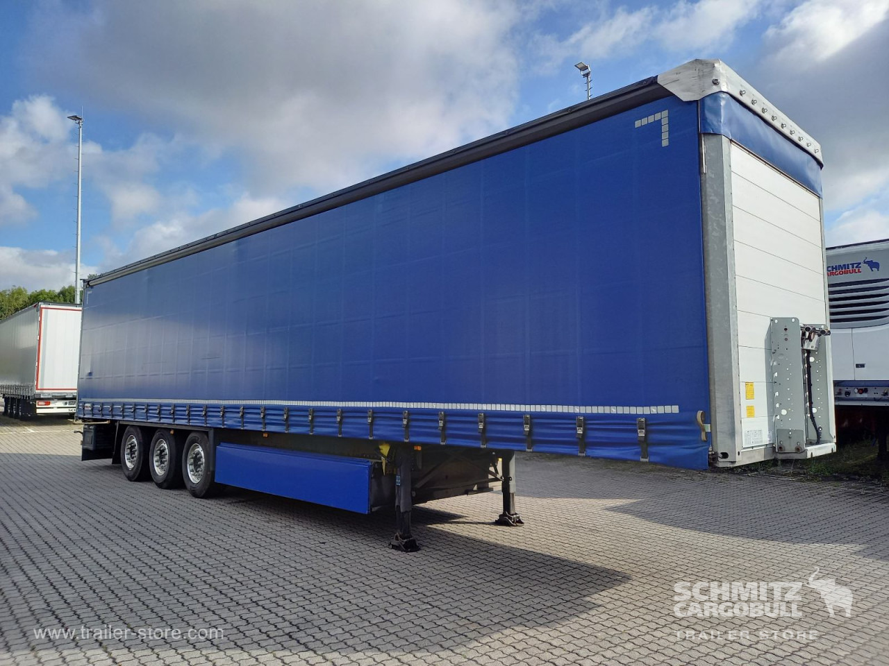 SCHMITZ Auflieger Curtainsider Standard - Curtainsider semi-trailer: picture 1 SCHMITZ Auflieger Curtainsider Standard - Curtainsider semi-trailer: picture 1