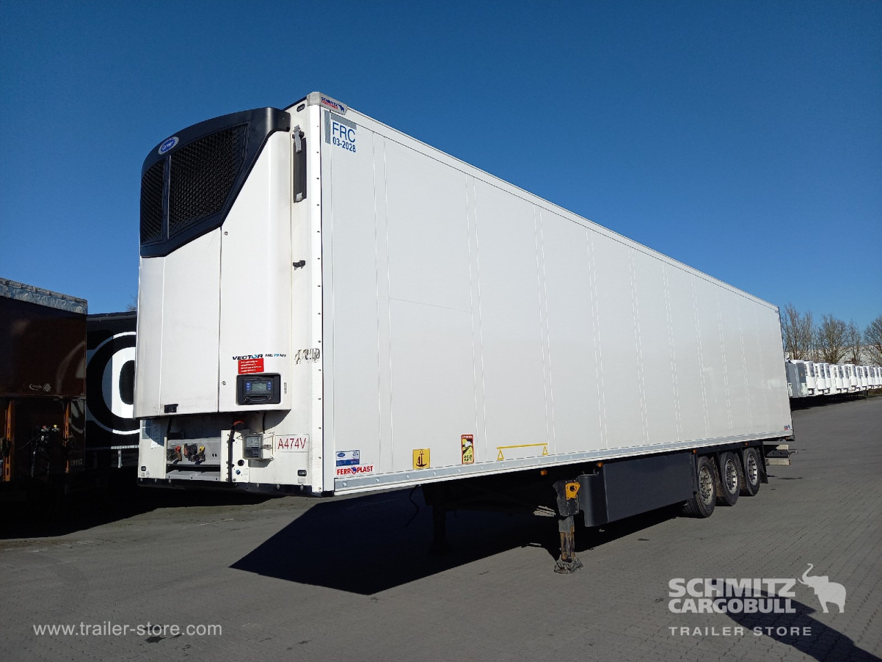 SCHMITZ Auflieger Tiefkühler Standard - Isothermal semi-trailer: picture 1 SCHMITZ Auflieger Tiefkühler Standard - Isothermal semi-trailer: picture 1
